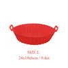 Reusable air fryer basket with lattice drain design