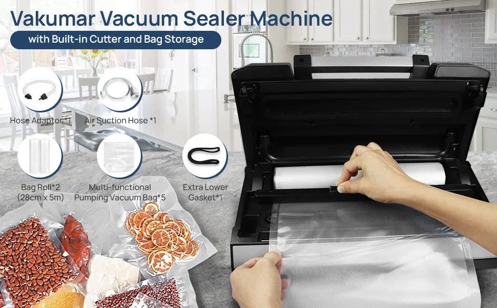 Vacuum Sealer Machine Food Storage Vacuum Pack Machine
