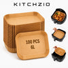 Kitchzio 6L compact air fryer paper liners, 100 per pack